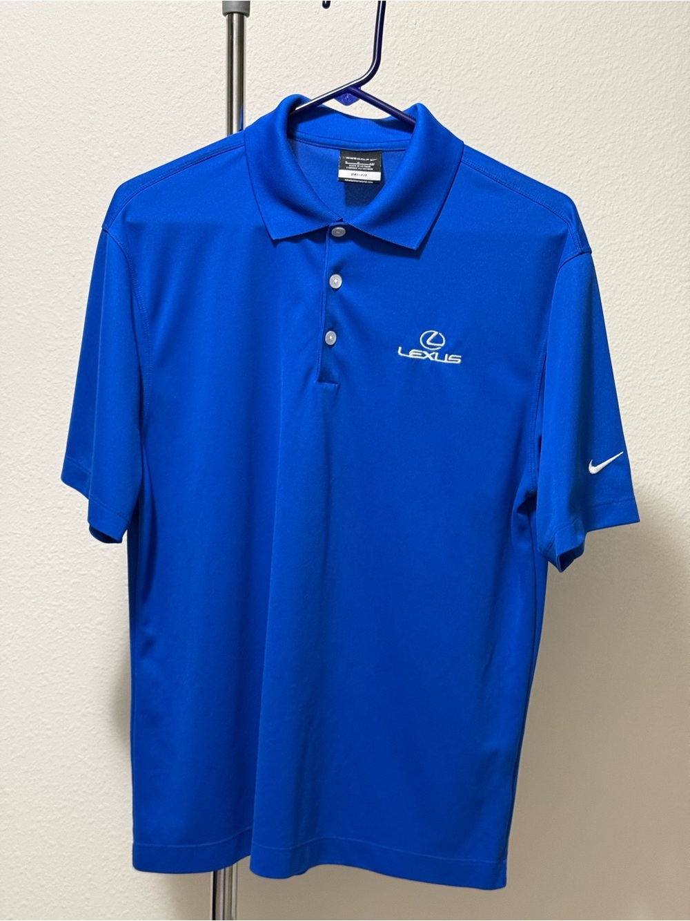Nike x Men’s Royal Blue Dri-FIT Polo